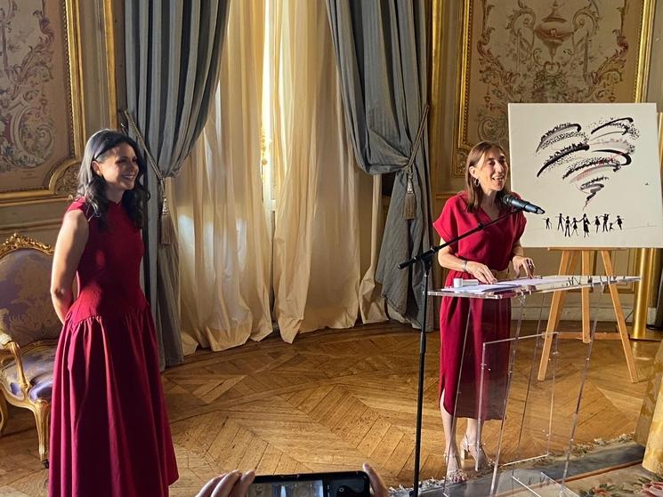 Chloé Vialard, nommée Chevalier dans l'ordre national du mérite