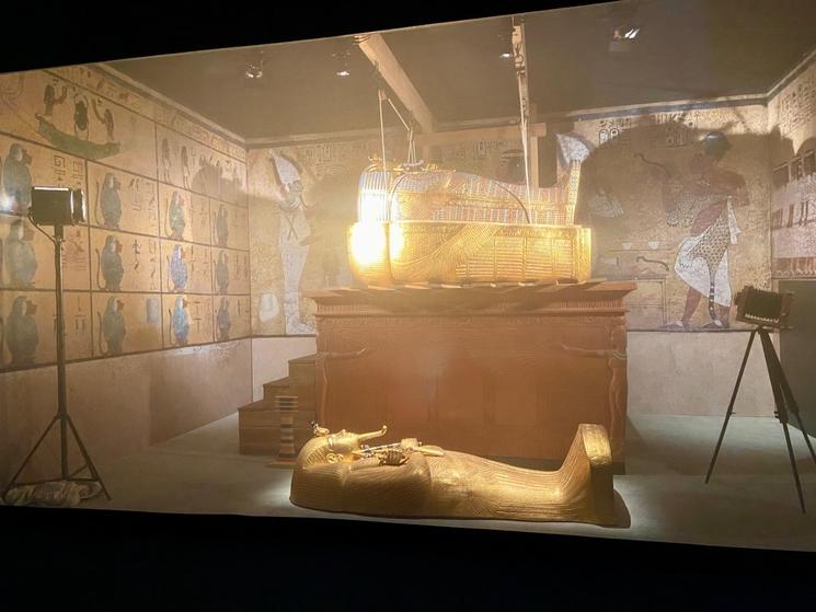 exposition Toutankhamon avec un audioguide - credit CCanonne
