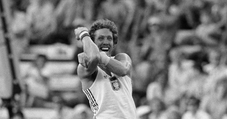 le bras d'honneur le plus célèbre des JO