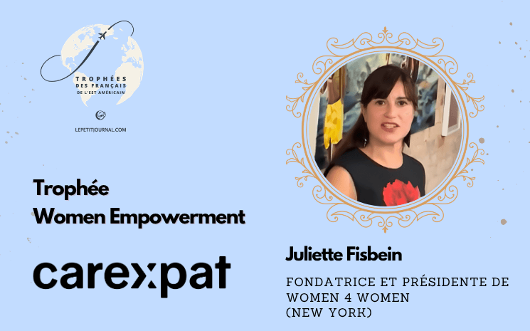 Juliette Fisbein, Fondatrice et présidente de Women 4 women (Portsmouth)