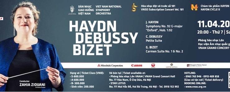 Zahia Ziouani au vietnam