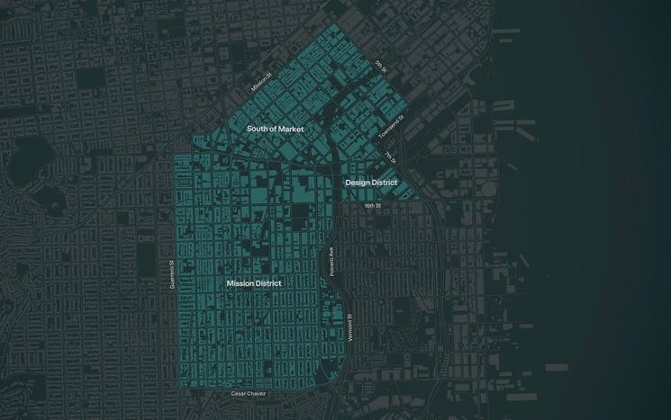Les zones de services de Zoox en 20025