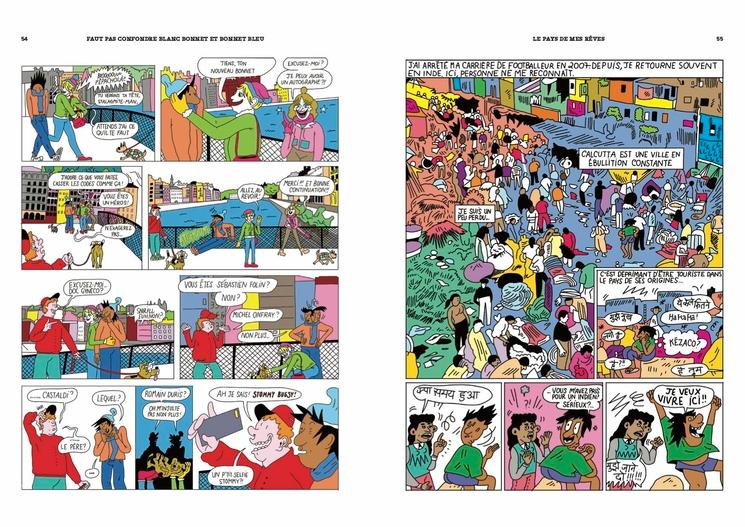 Page je suis Indien de la BD J'perds pas la boule