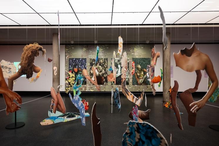 L'installation de Joiri Minaya, de #dominicanwomengooglesearch