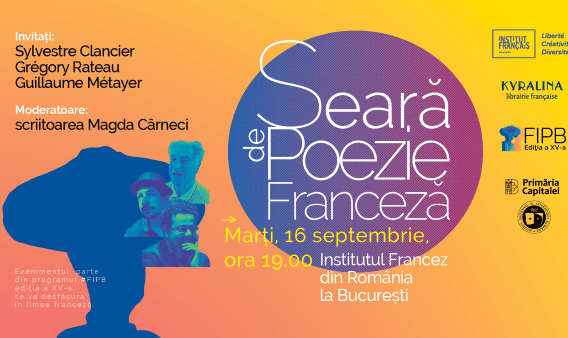 Grégory Rateau Festival international de poésie Bucarest Institut français de Roumanie