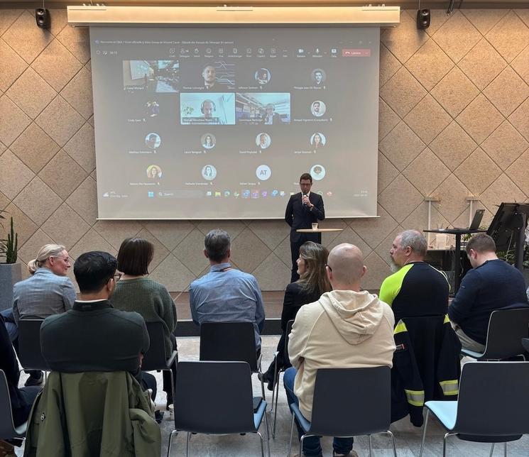 Visite Vincent Caure Suède