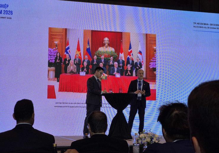 Accord de libre-échange signé à Hanoï le 18 octobre 2026 entre le Vietnam et les quatre États de l'AELE