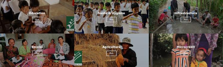 Actions des associations Mekong Plus et Mekong Quilts