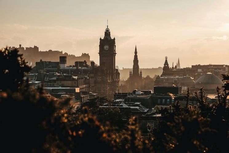 Edimbourg plus frais l'été