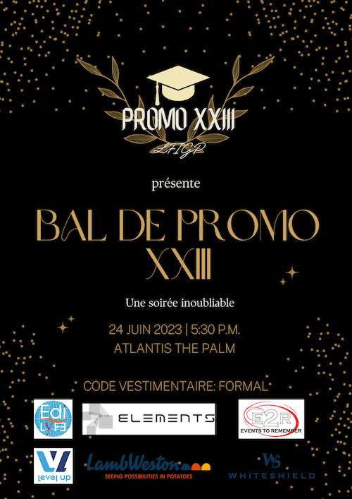 soirée prom 23 LFIGP