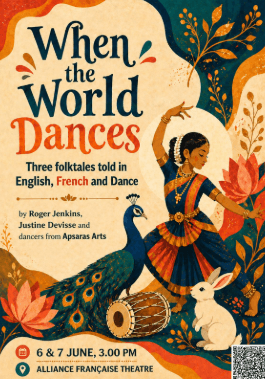 Affiche when the world dances singapour