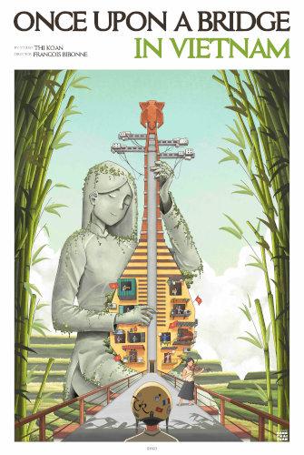 Affiche du film once upon a bridge in Vietnam