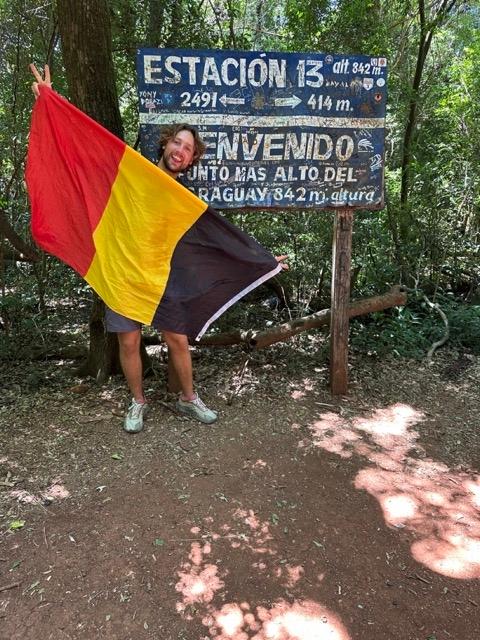 alexandre au sommet du paraguay