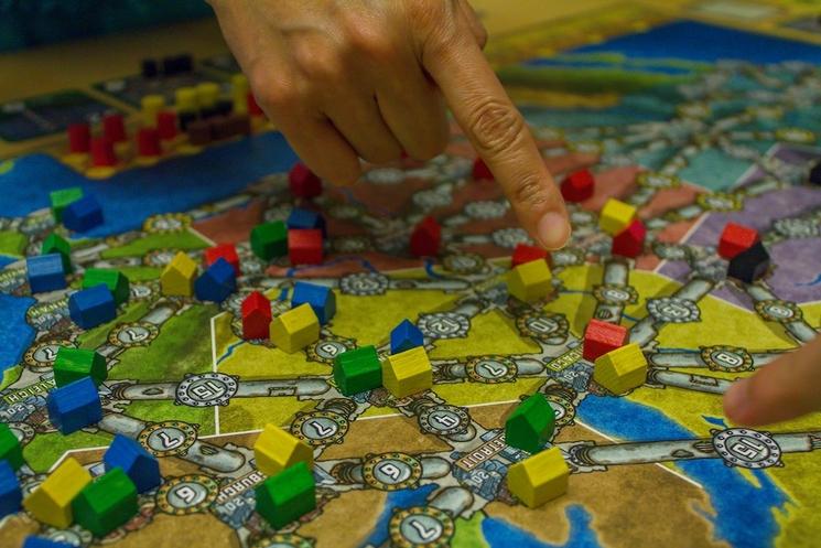 un jeu de risk et de maisons