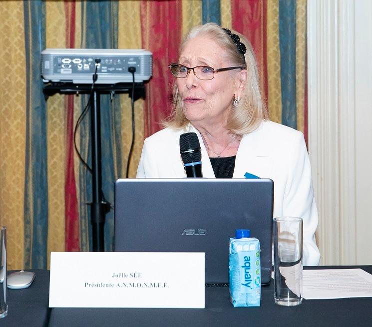 Joëlle Sée, Présidente de l'ANMONMFE