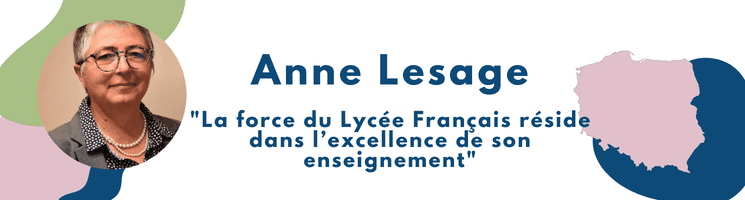 Anne Lesage, nouvelle proviseure du Lycée Français de Varsovie