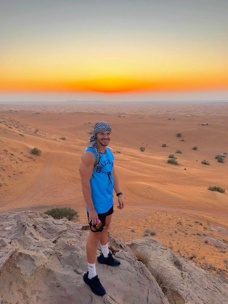 antoine dans le désert