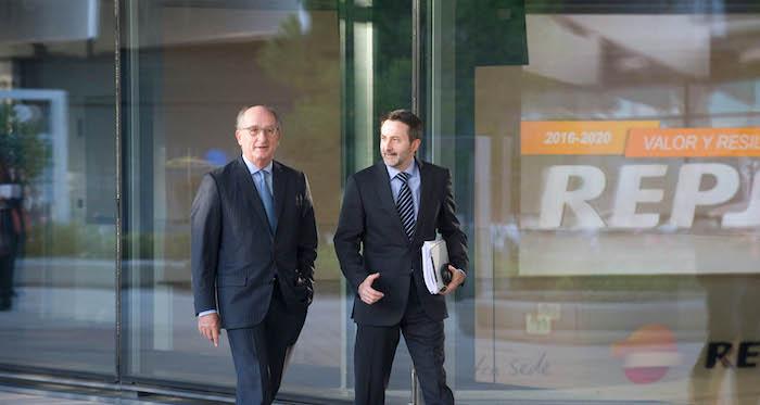 Antonio Brufau et Josu JonImaz, président et CEO de Repsol