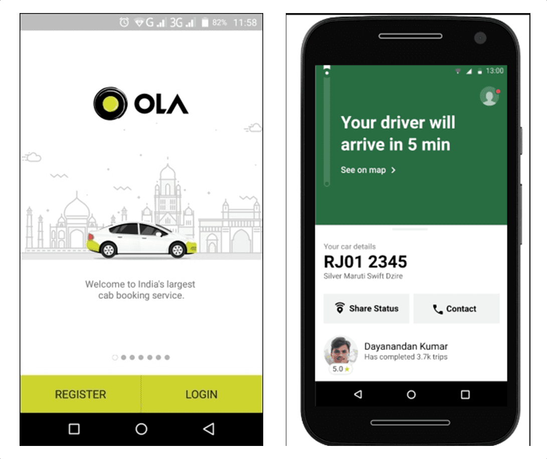 taxi uber inde chennai