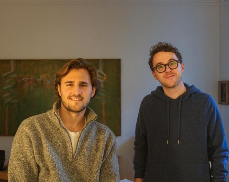 De gauche à droite : Arnaud Lery et Samuel Errera.