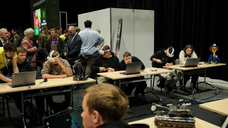 Photo du tournoi de soudage lors du salon Baltexpo 2025