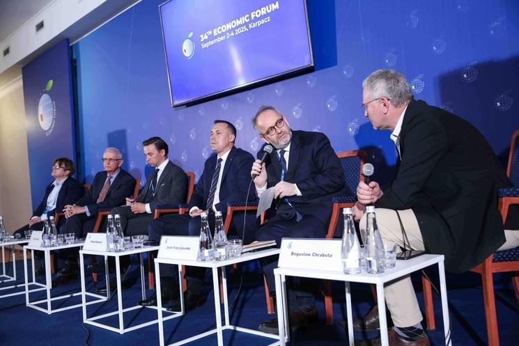 Jean-Yves Leconte au Forum Économique de Karpacz en 2025 ©Forum Ekonomicznego w Karpaczu