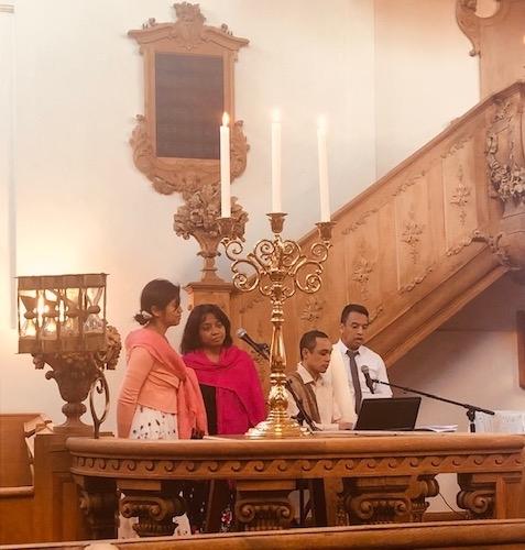 L'association Hely à l'église réformée francophone de Copenhague