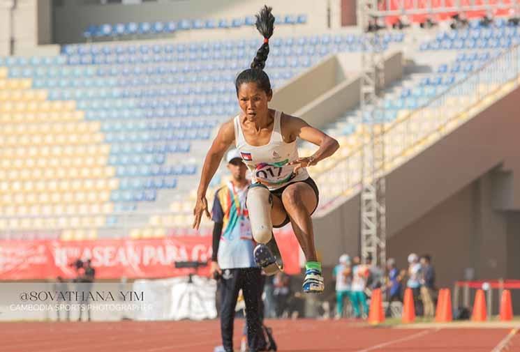 La deuxième médaille d’or a été obtenue par l'athlète Vith Chantha, dans l’épreuve du saut en longueur féminin.