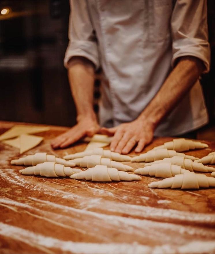 preparation de croissants