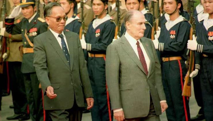 Avec le Président vietnamien Le Duc Anh