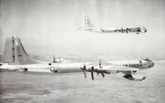 B29 au dessus de Dien Bien Phu