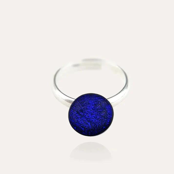bague argent nocturnelle
