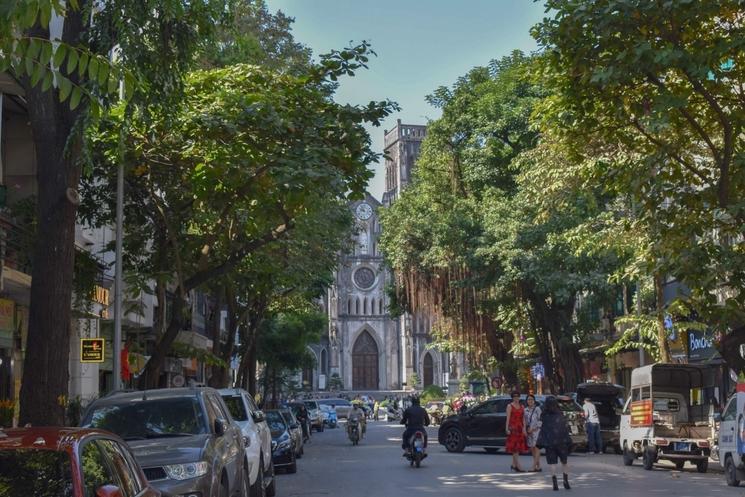 balade en ville à Hanoi