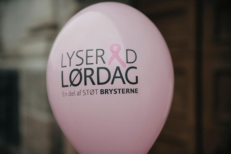 ballon rose floqué octobre rose