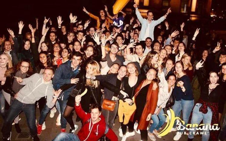 banana pub crawl Tim & cecile 2