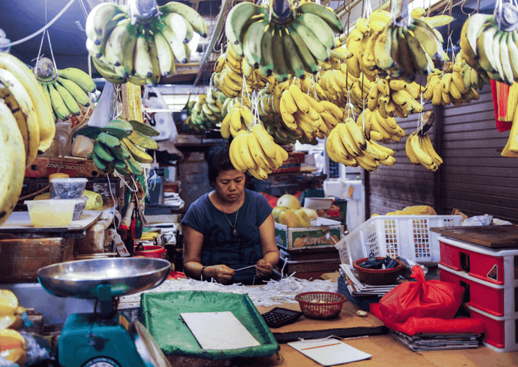 Bananes à Singapour