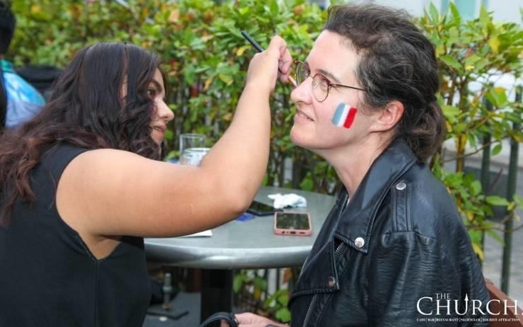 face painter au Bastille Day 2022