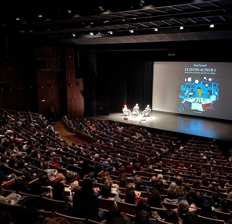 Meeting organisé par la librairie Coiffard à l'occasion de la sortie du "Jeune Acteur 1"