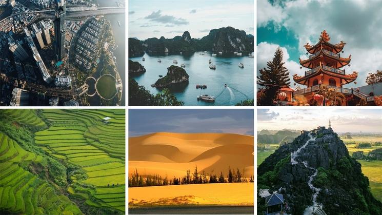 Photos des beautés du Vietnam