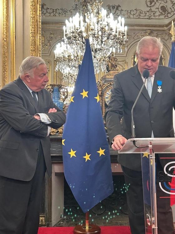 Bertrand Dupont et Gérard Larcher