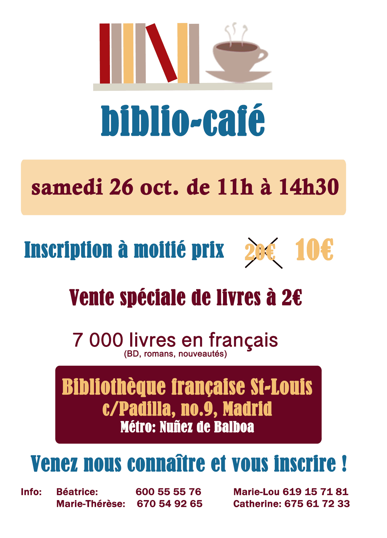 biblio café madrid