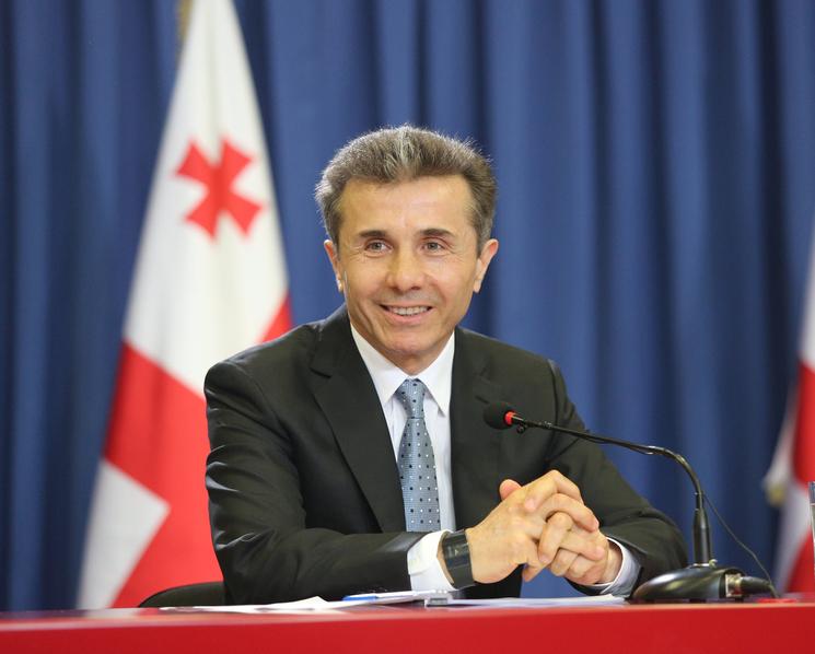 Le milliardaire Bidzina Ivanichvili, président du Rêve géorgien