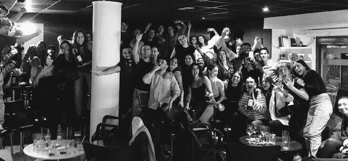 supporters de foot au black bear à valencia