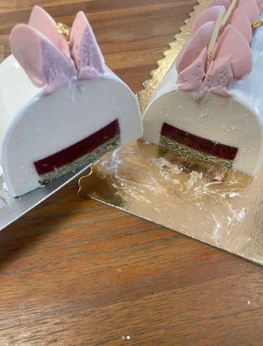 bûche de noël Atelier Monier Miami