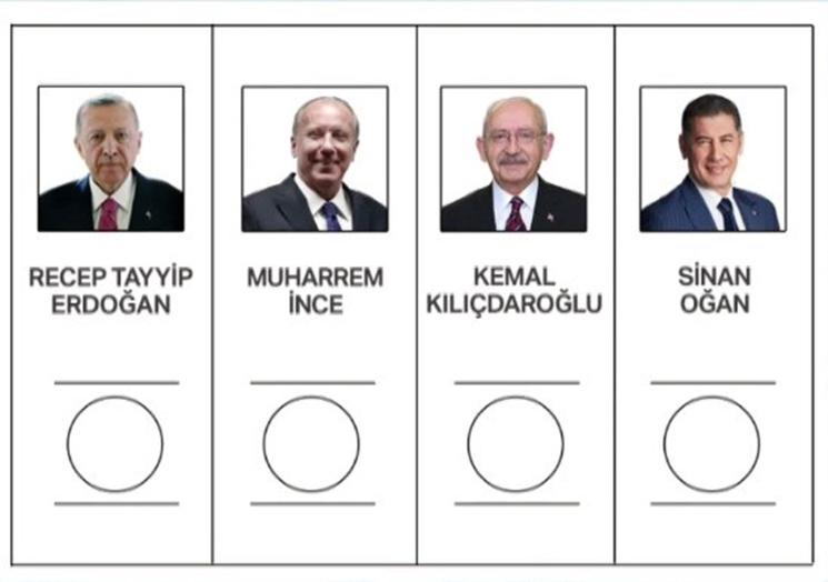 bulletin de vote turquie 2023