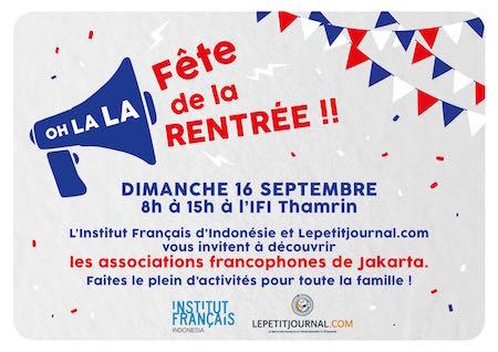 Jakarta Fete rentrée associations IFI