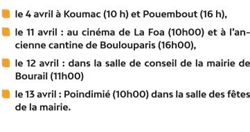 Calendrier ateliers présentaiton baux ruraux en Nouvelle-Calédonie
