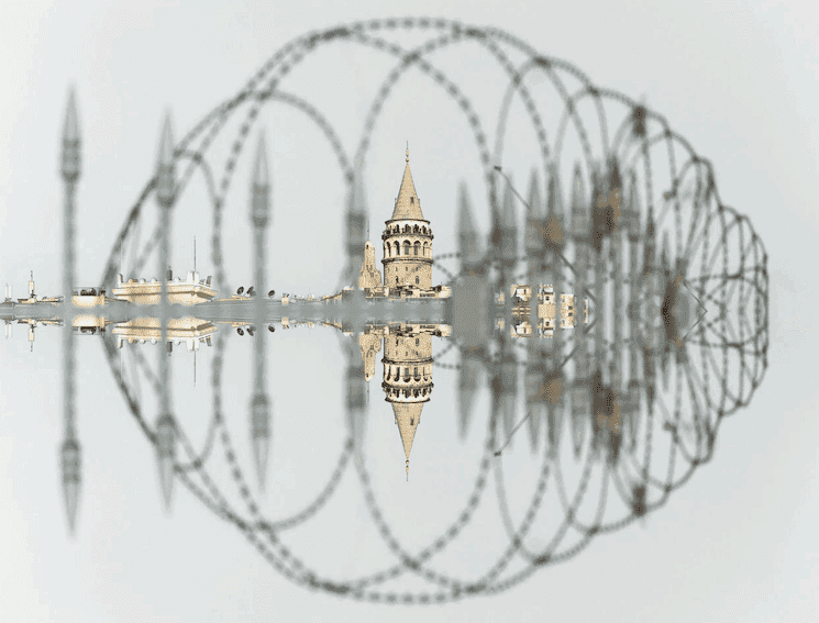 Photo primée du calendrier Istanbul Accueil 2026 : tour de Galata, cliché de Yacemin Kuzucu.