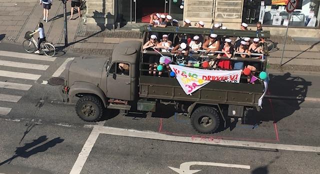 camion diplômés danois