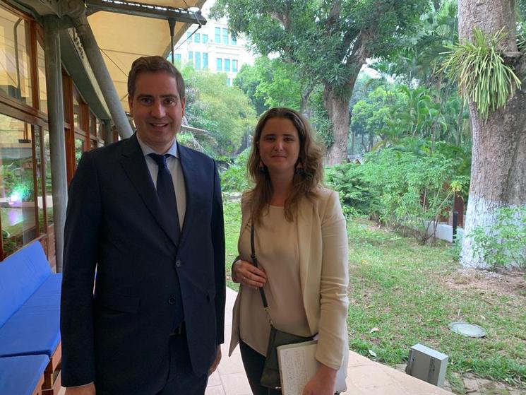 Olivier Becht et Capucine Canonne